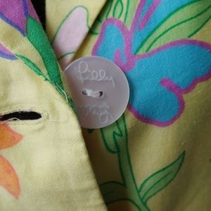 😎New MARK DOWN Retro Lilly Pulitzer Floral blazer